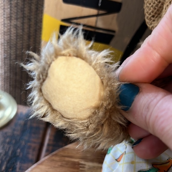 Brass Button Collectables Flora NWT Vintage Bunny Plush with jointed legs & arms - Picture 10 of 17